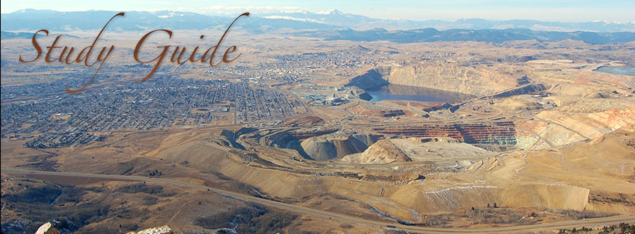 Butte America Study Guide